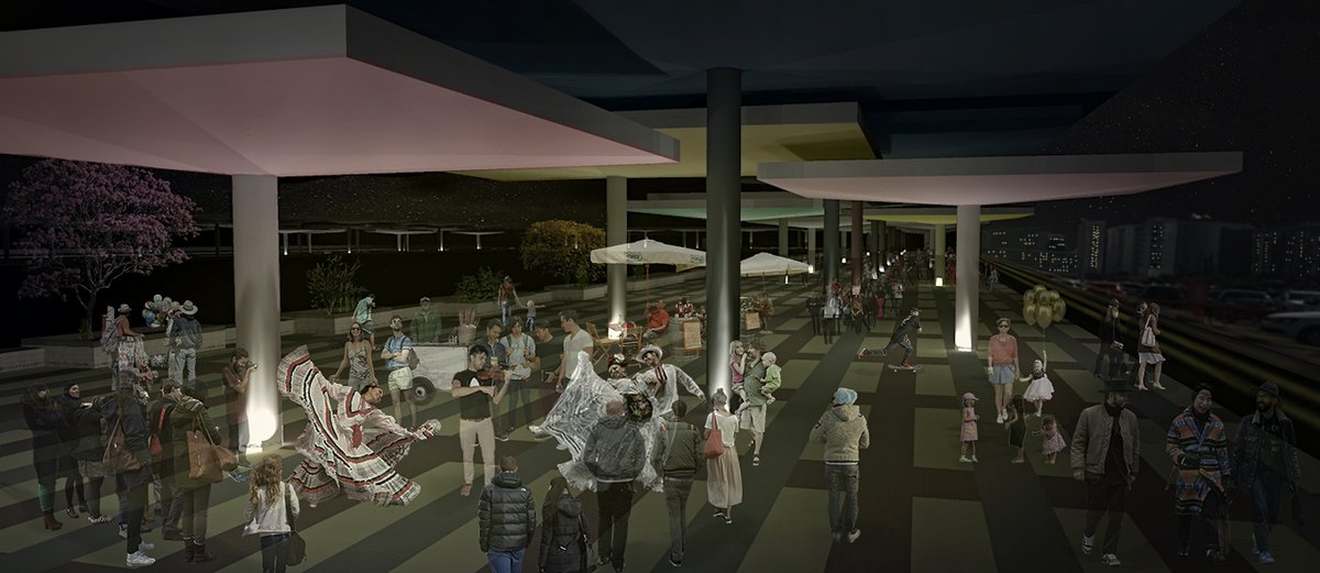 Projekt „proměny“ autobusového nádraží v La Brasilia