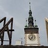 Z rekonstrukce střech olomoucké radnice
