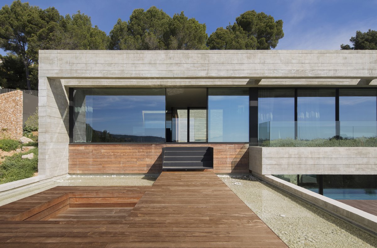 Villa Boscana: okna tu nejsou, jen nepřítomnost zdí