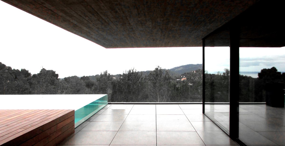 Villa Boscana: okna tu nejsou, jen nepřítomnost zdí