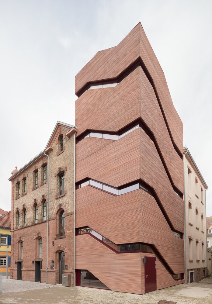 Budova s keramickou fasádou, Museum Tonofenfabrik Lahr