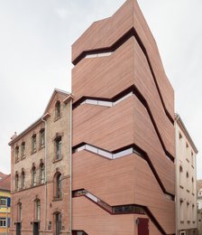 Budova s keramickou fasádou, Museum Tonofenfabrik Lahr