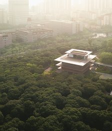 Chrám poznání: nová podoba vědecké knihovny v Šen-Čenu