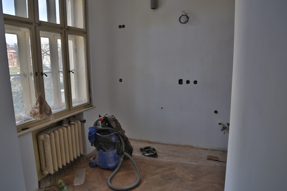 Rekonstrukce bytu v prvorepublikové vile