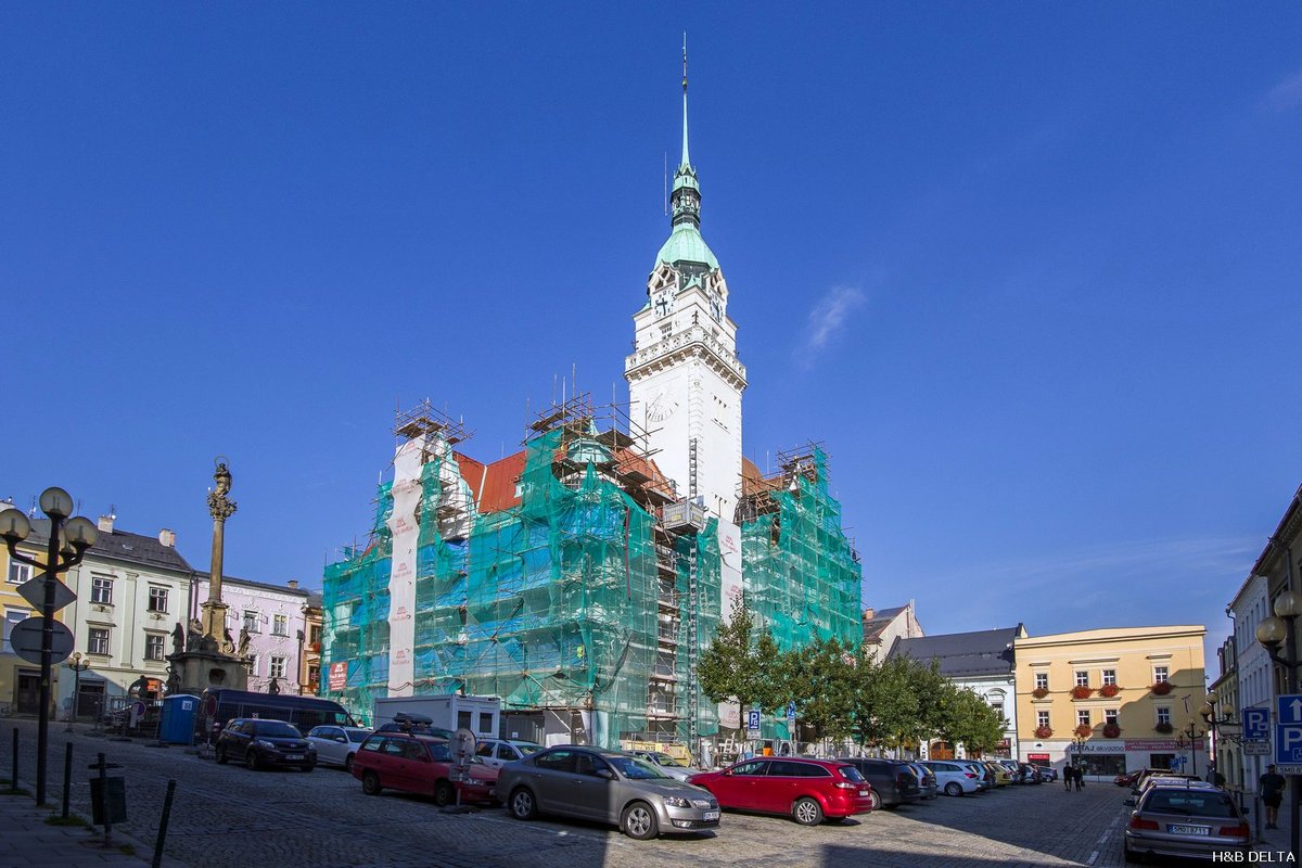 Rekonstrukce radnice v Šumperku