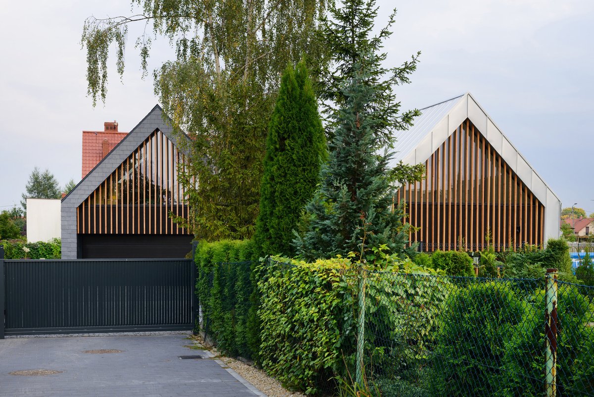 Two Barns House: Moderní rezidence v polském provedení