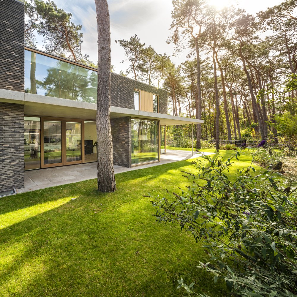 Villa Zeist 2: architektura jako přirozené pokračování boru