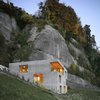 Betonová dřevostavba z podhůří Alp