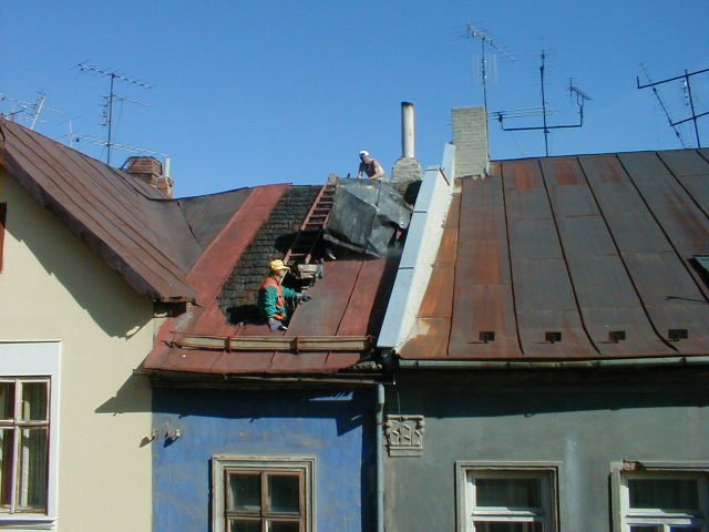 Rekonstrukce malého domečku v historickém centru Jihlavy
