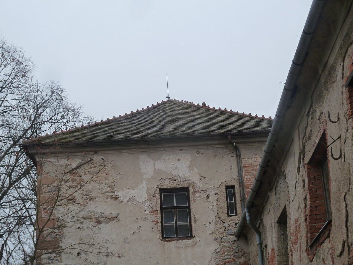 Oprava střech na hradě Veveří