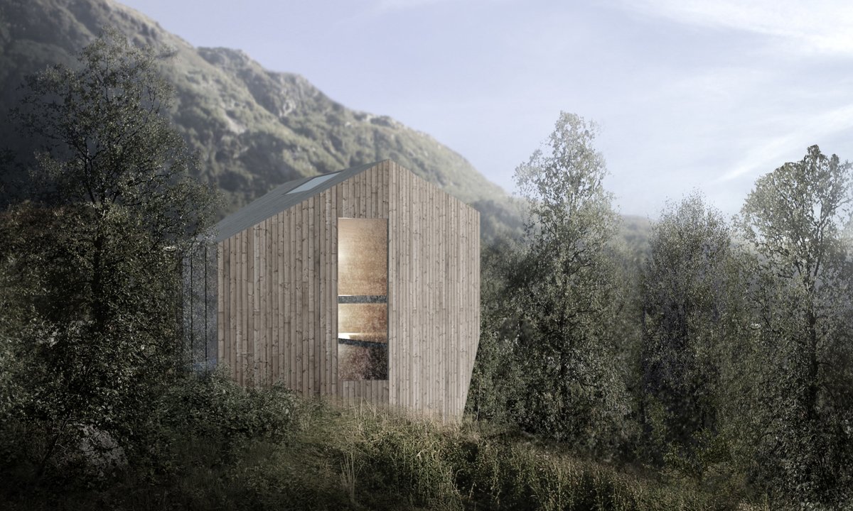 Røldal Cabin – přírodní inspirace z Norska