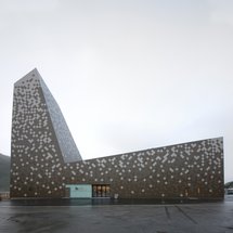 Horolezecké centrum v norském Åndalsnes