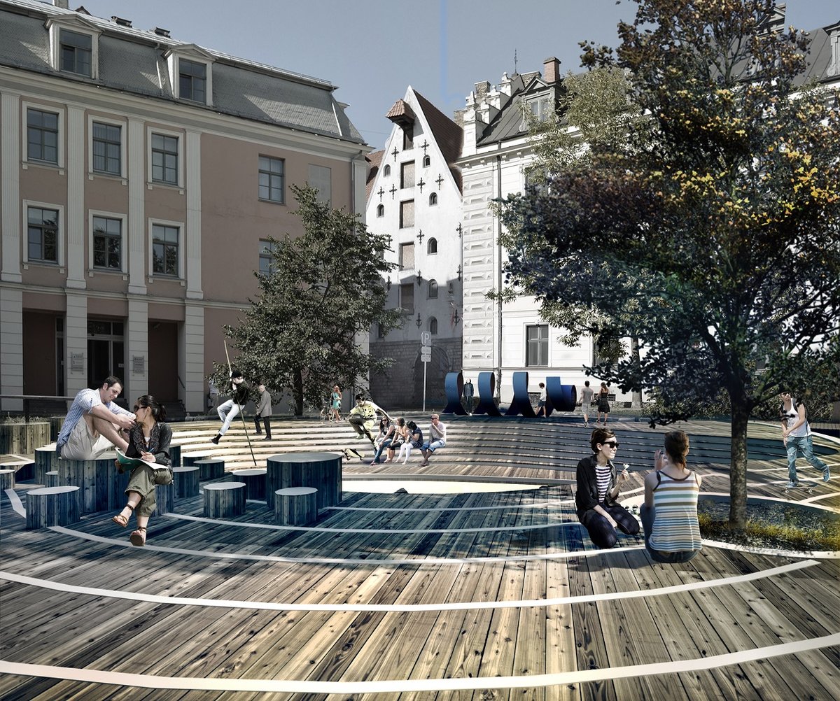 Albertovo náměstí je místem „kde se zrodila Riga“
